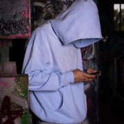 Sky Blue Vintage Wash Hoodie